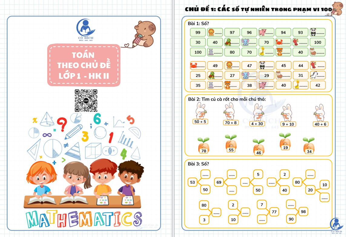 Toán theo chủ đề - HK2