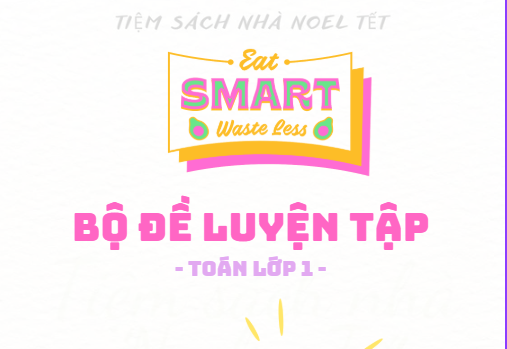 Bộ 50 đề luyện toán lớp 1