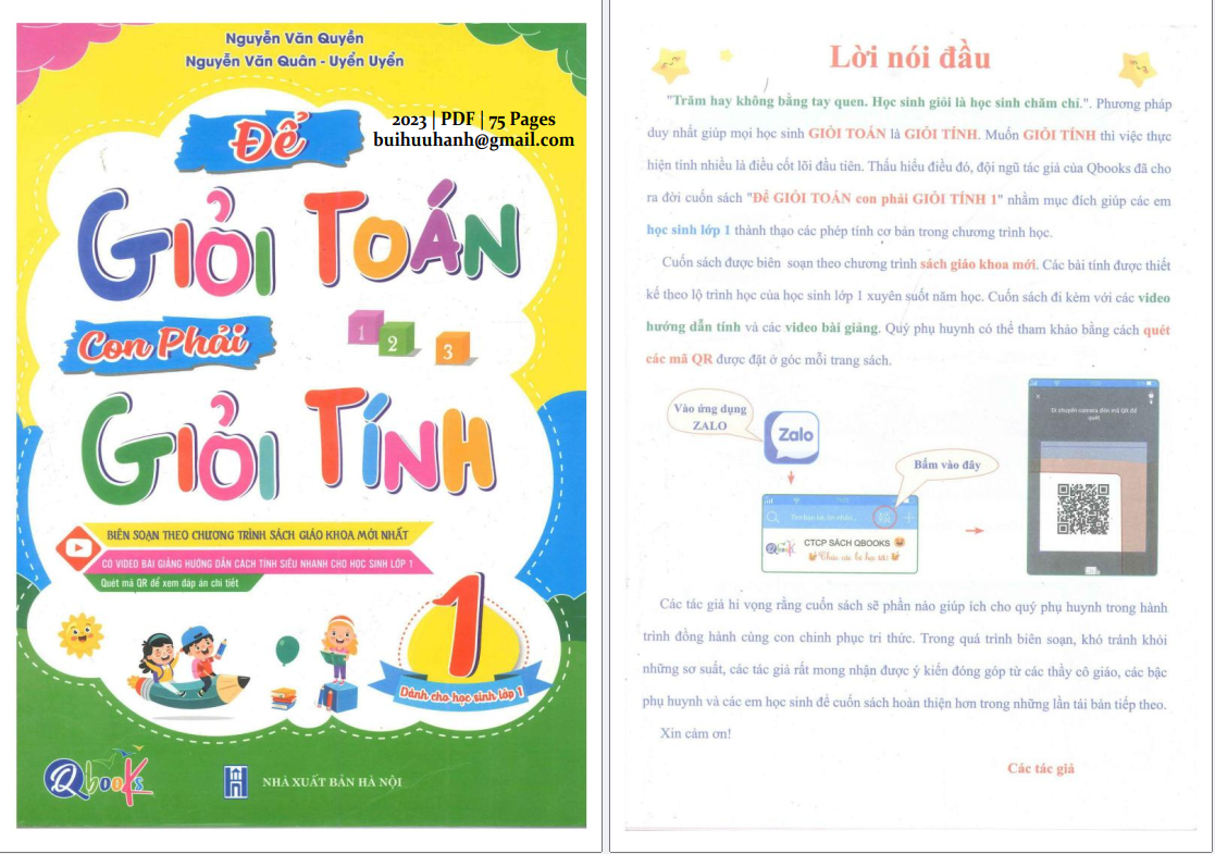 Để giỏi toán phải giỏi tính 1