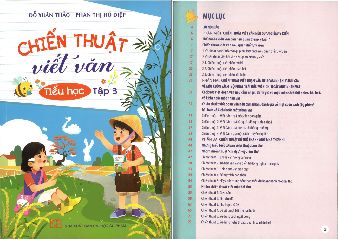 Chiến thuật viết văn tiểu học tập 3