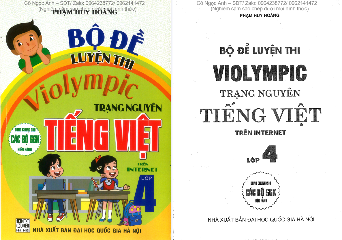 Bộ đề luyện thi Violympic TNTV lớp 4