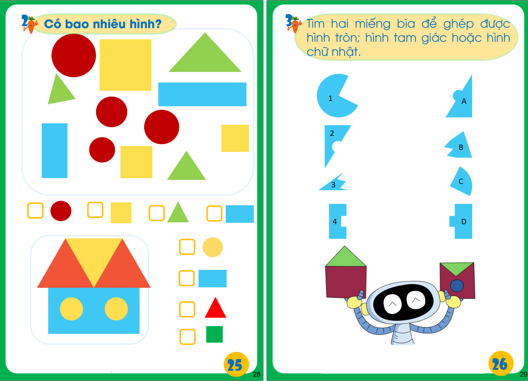 Bé làm quen với toán